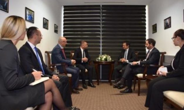 Јевтић, Ракић и Симић са Јиом о животу Срба на Kосову