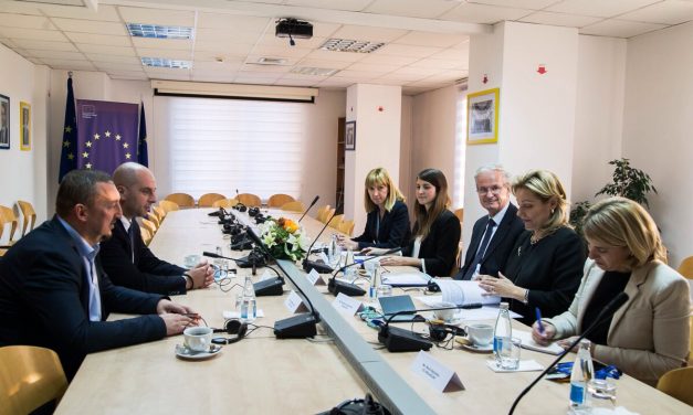 Састанак представника Српске листе, са генералним секретаром Европске комисије