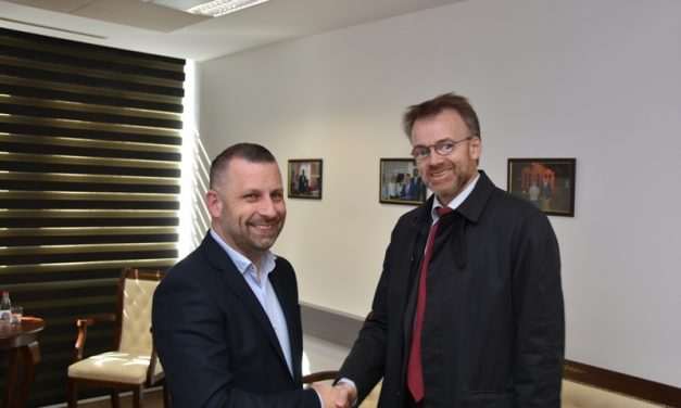 Јевтић са амбасдором Норвешке